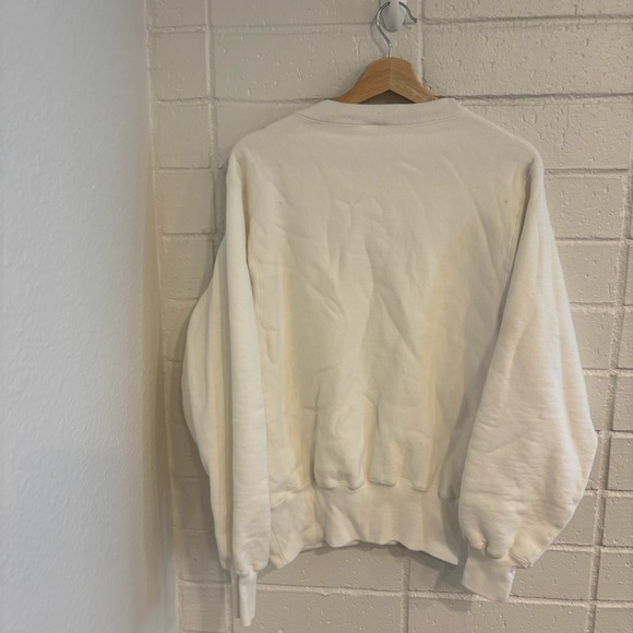 Vintage shirtique cal Berkeley white pullover sweater - Picture 3 of 3